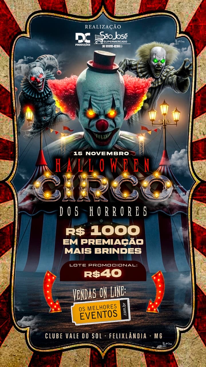 HALLOWEER - O CIRCO DO HORRORES