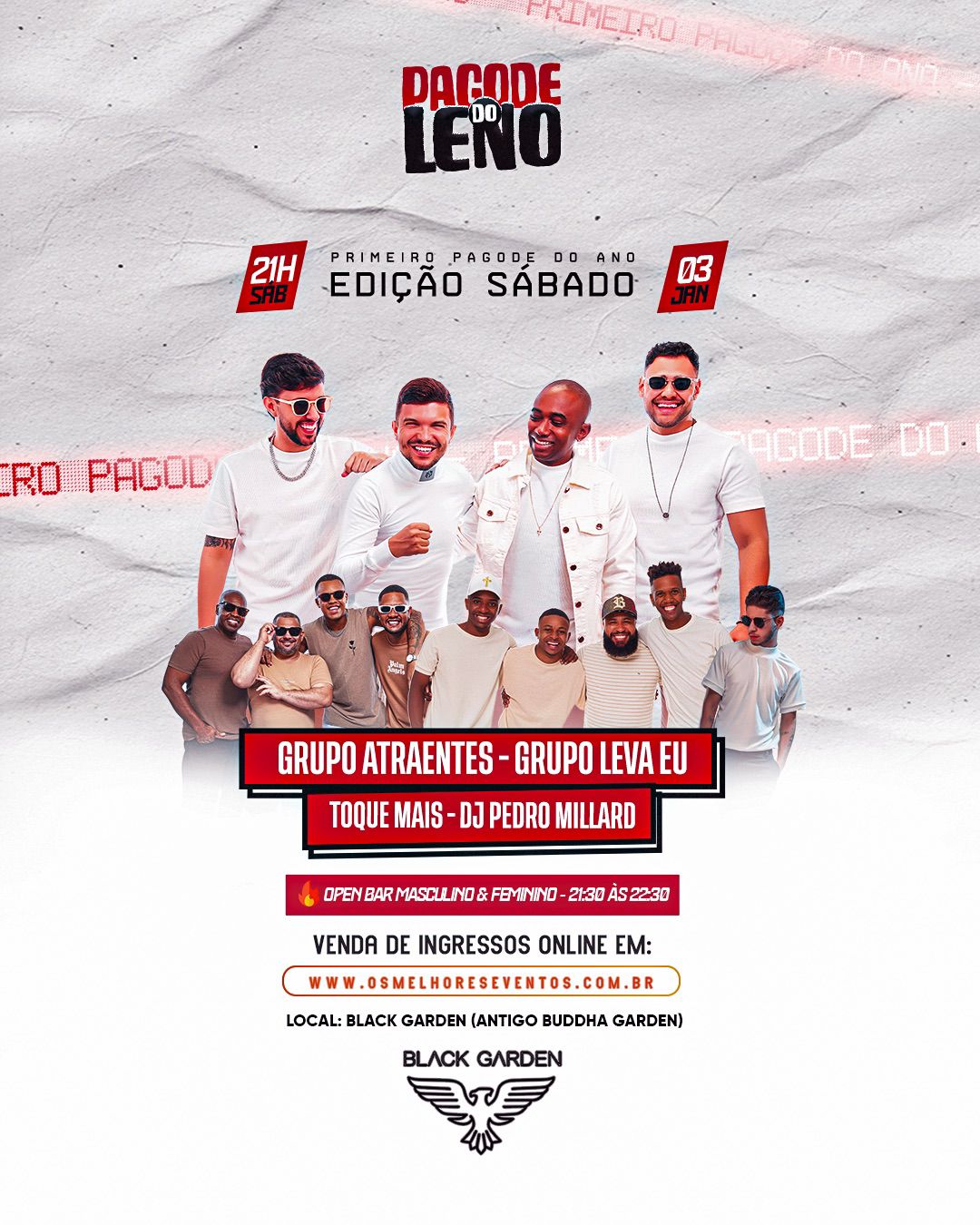 PRIMEIRO PAGODE DO ANO