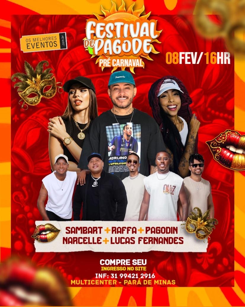 FESTIVAL DE PAGODE - PRE CARNAVAL