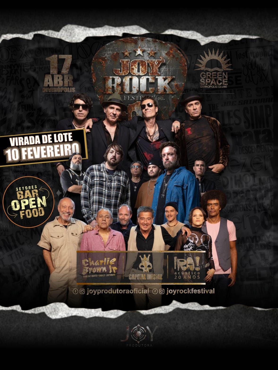 JOY ROCK FESTIVAL 12 ANOS