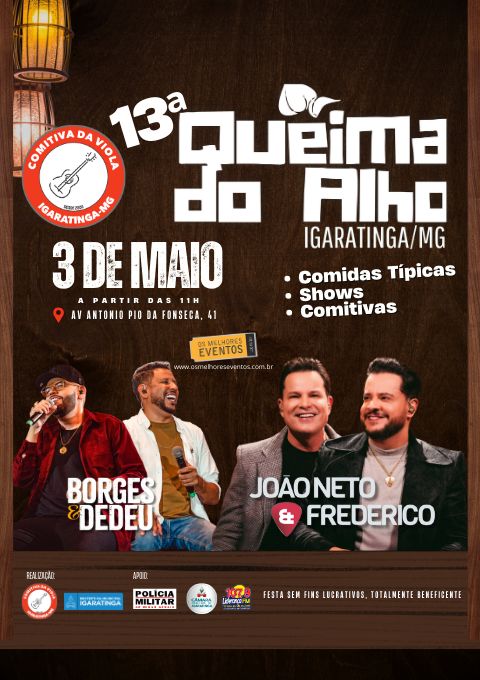 13ª QUEIMA DO ALHO