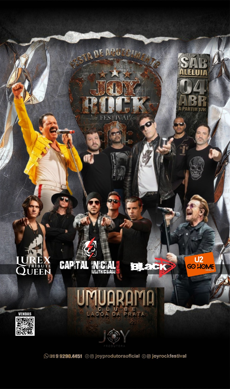 AQUECIMENTO JOY ROCK FESTIVAL