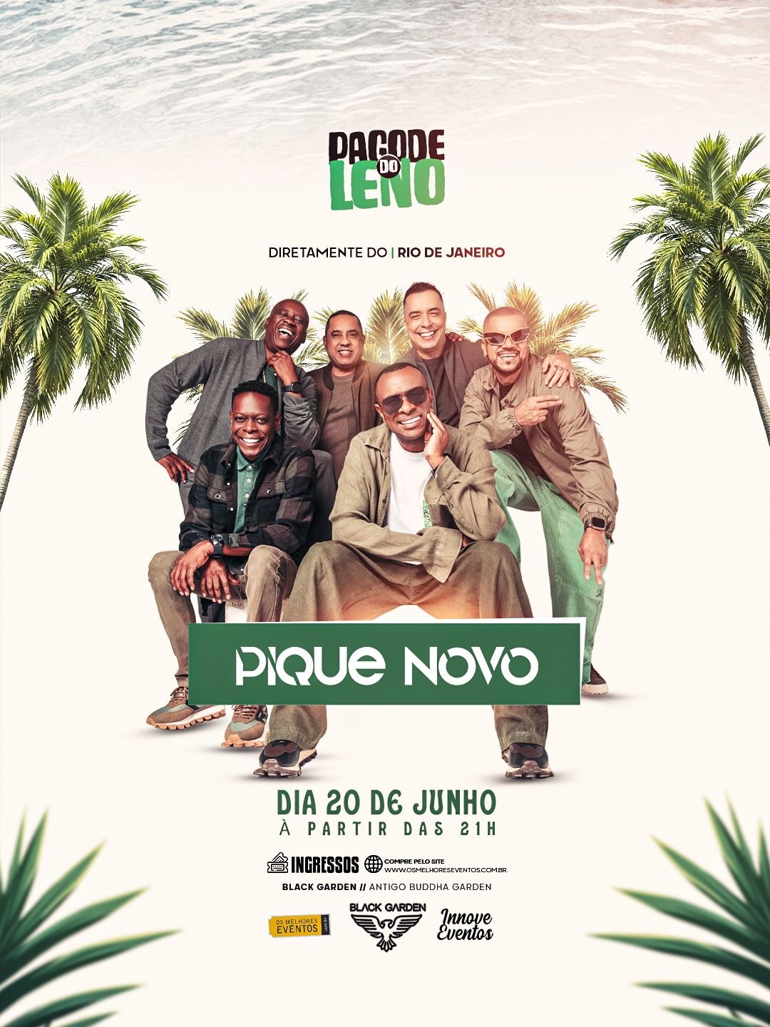 PAGODE DO LENO PIQUE NOVO