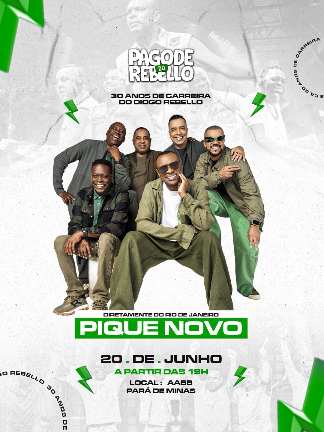 PAGODE DO REBELLO- PIQUE NOVO