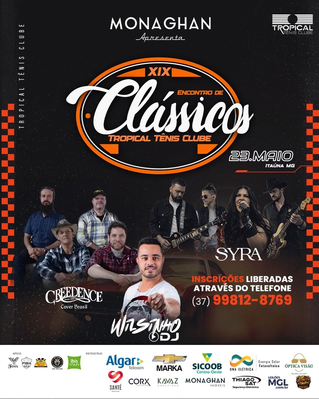 XIX Encontro de Clássicos Tropical Tênis Clube 2026