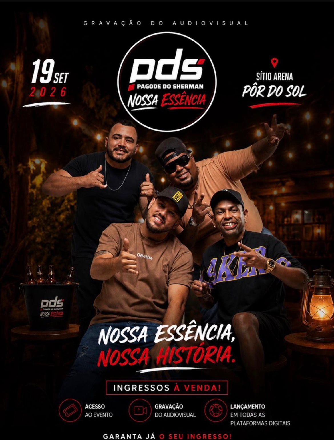 PAGODE DO SHERMAN- NOSSA ESSÊNCIA