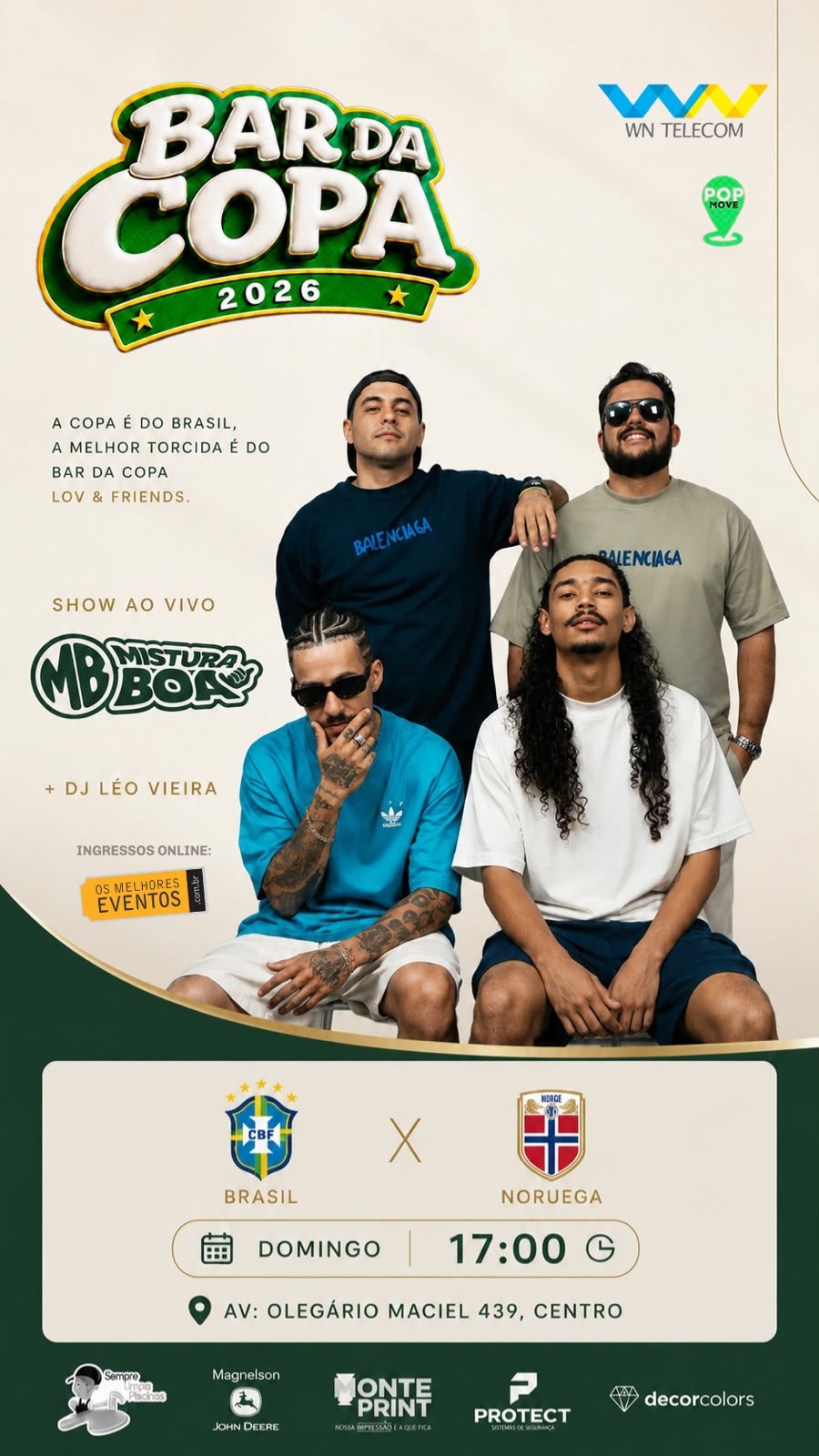 BAR DA COPA 2026