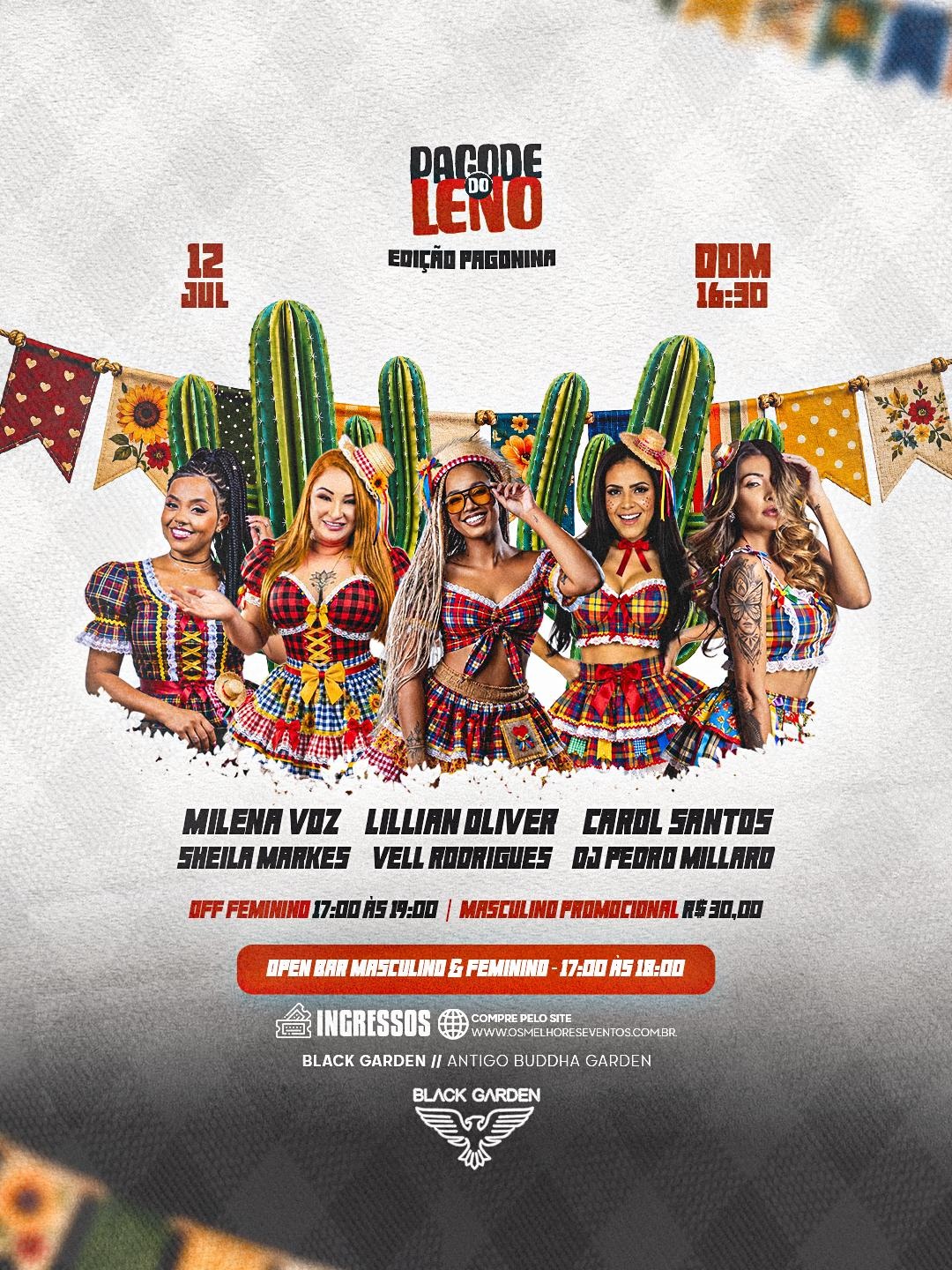 PAGODE DO LENO EDIÇÃO PAGONINA
