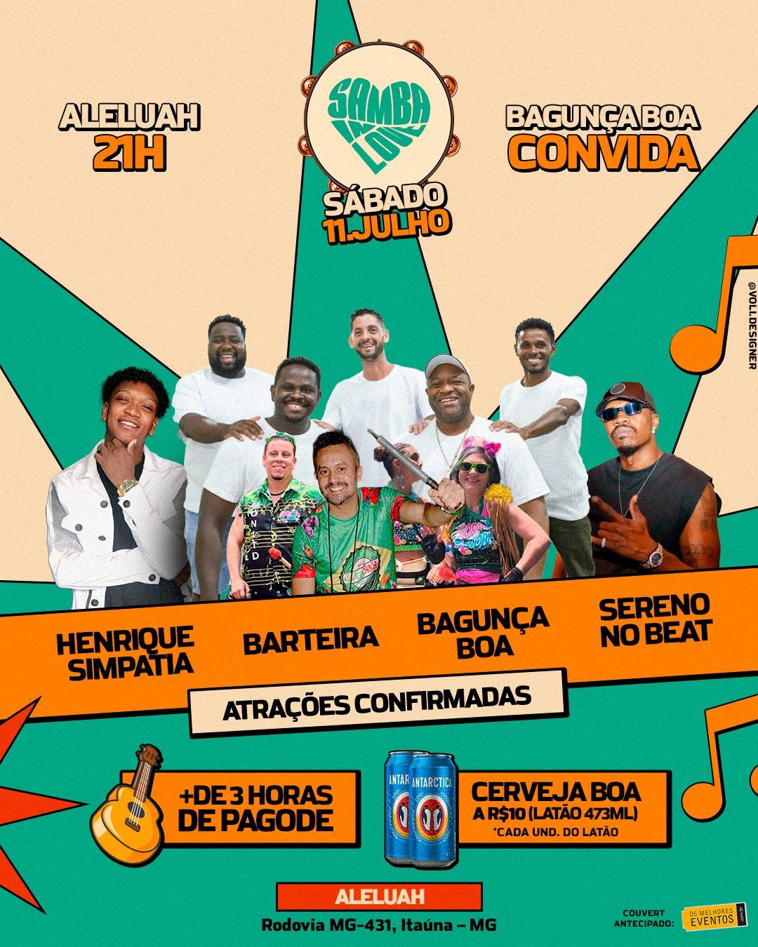 SAMBA IN LOVE- BAGUNÇA BOA CONVIDA