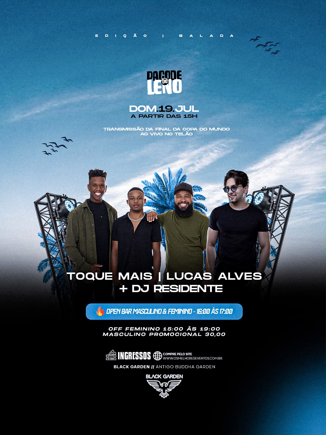 PAGODE DO LENO EDIÇÃO BALADA