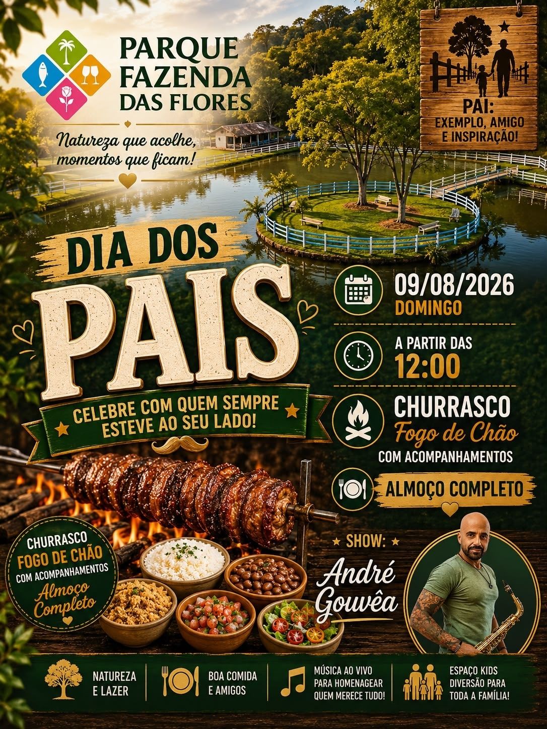 ALMOÇO DIA DOS PAIS