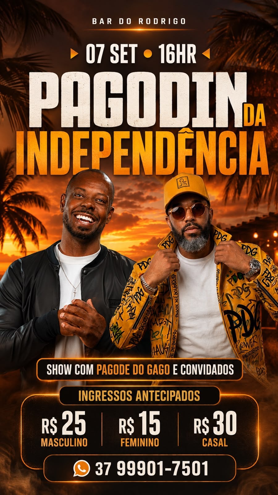 PAGODIN DA INDEPENDÊNCIA