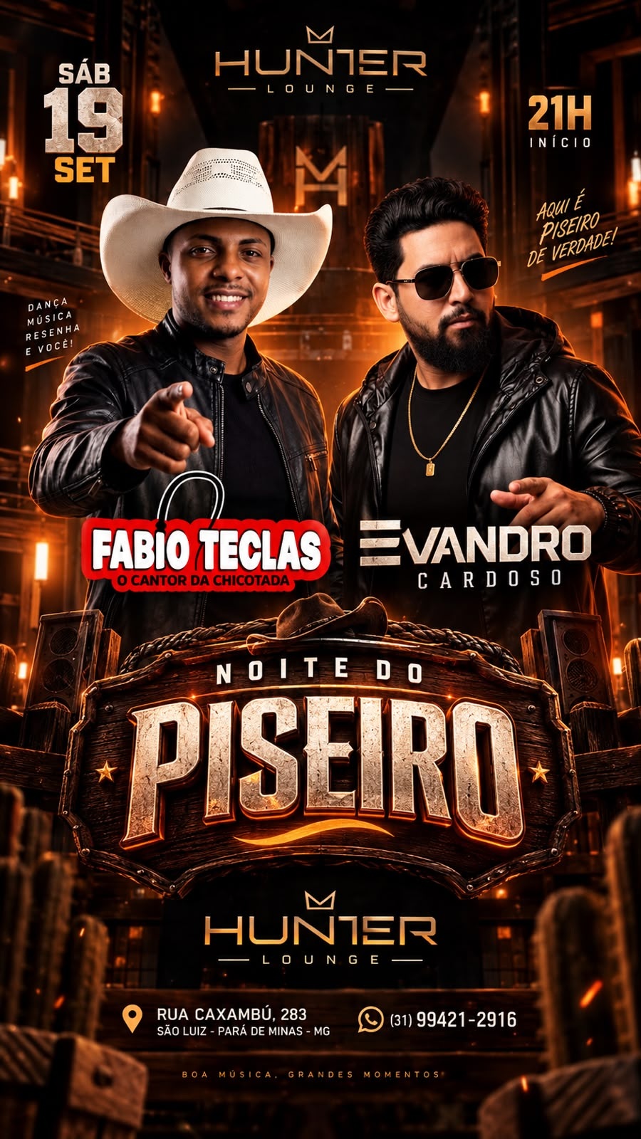 NOITE DO PISEIRO
