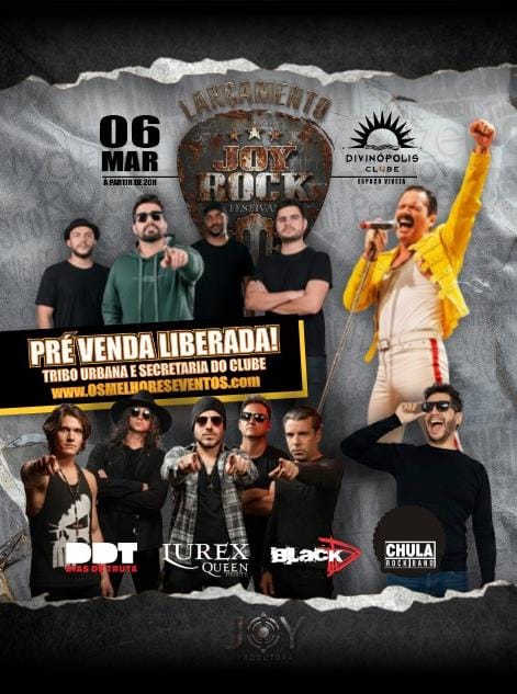 LANÇAMENTO JOY ROCK FESTIVAL