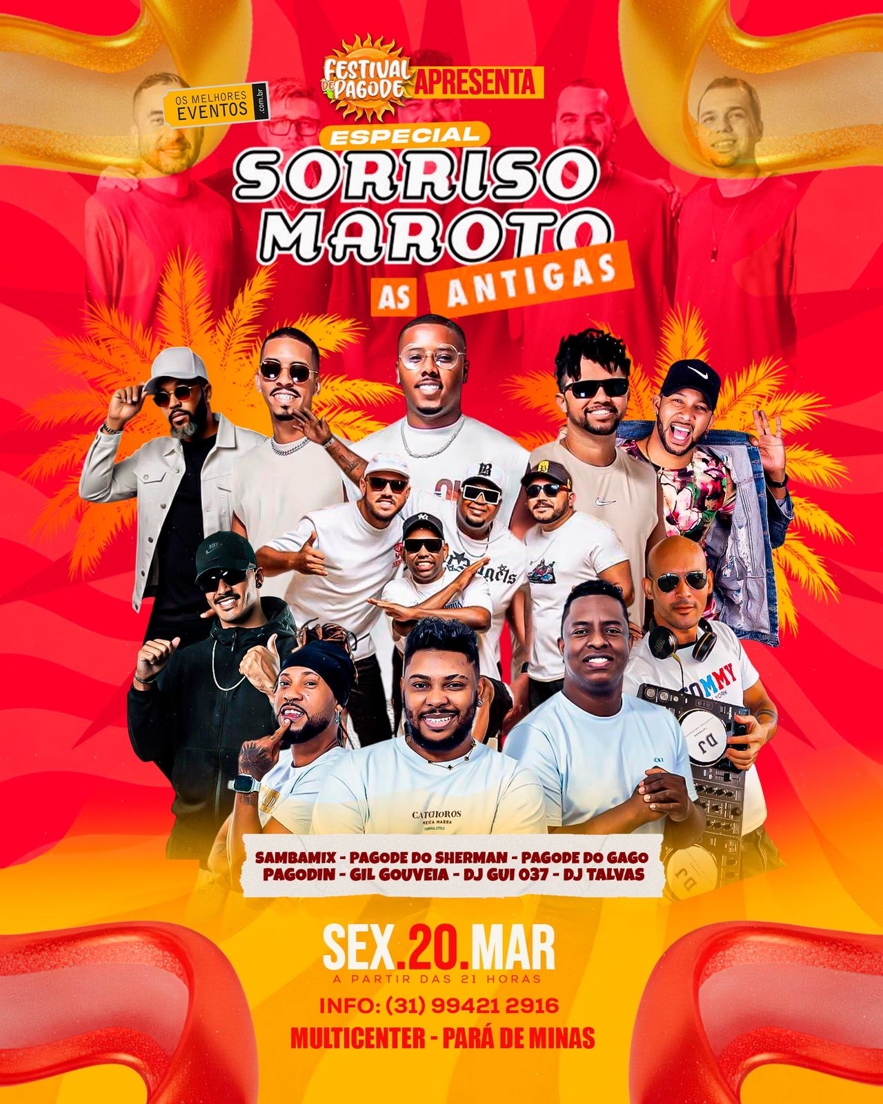 FESTIVAL DE PAGODE - HOMENAGEM SORRISO MAROTO