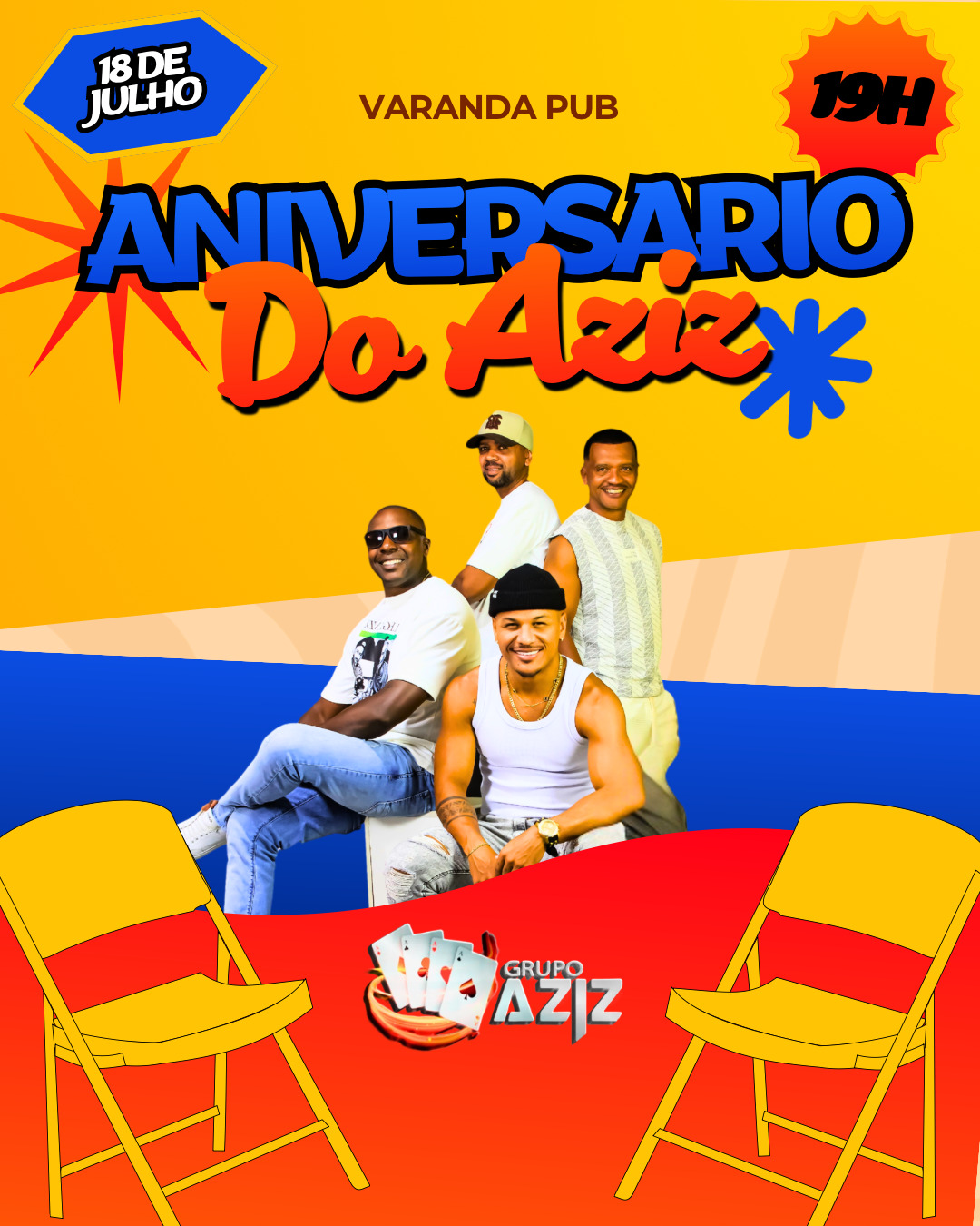 Aniversário do grupo AZIZ