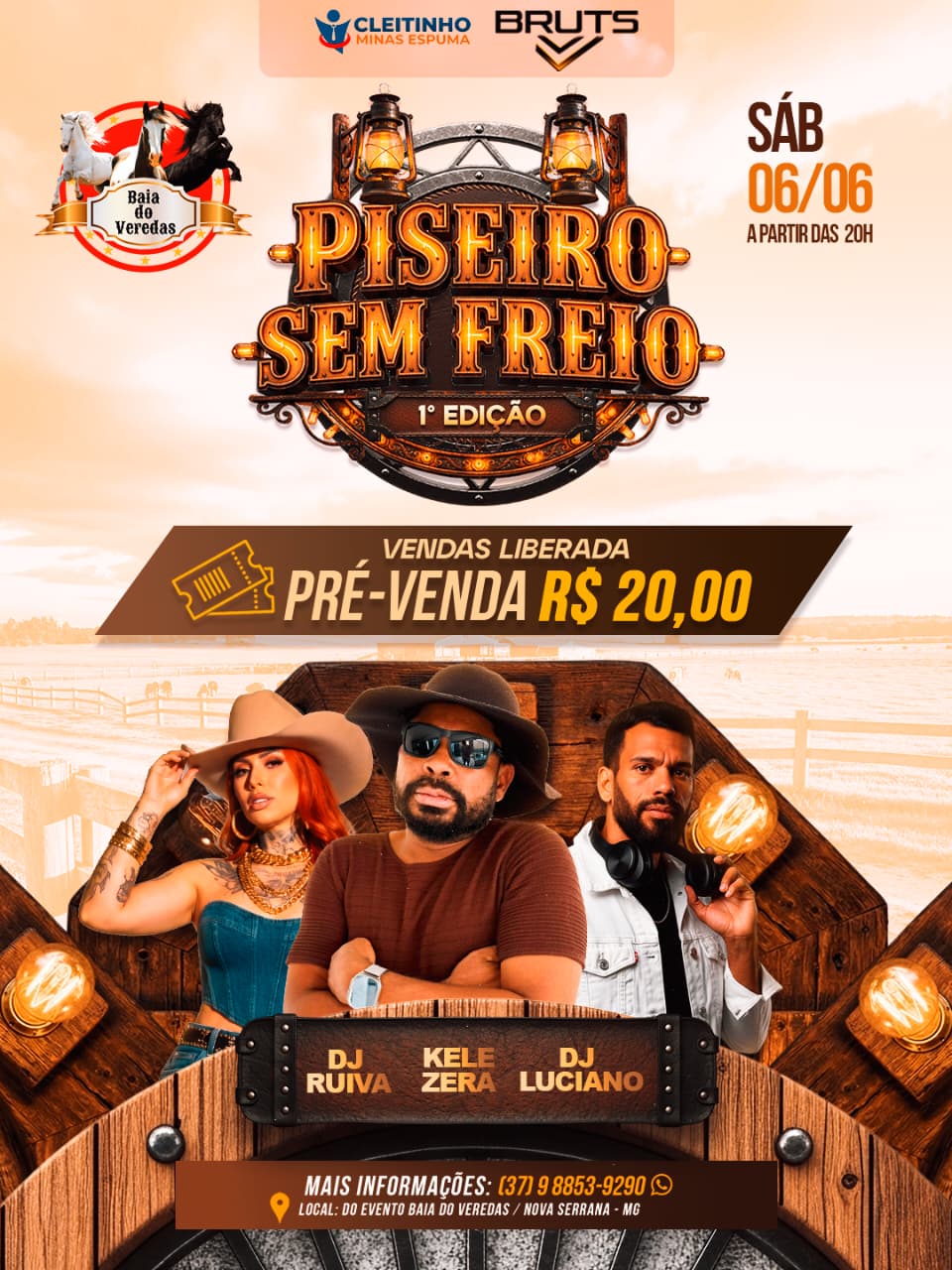 PISEIRO SEM FREIO