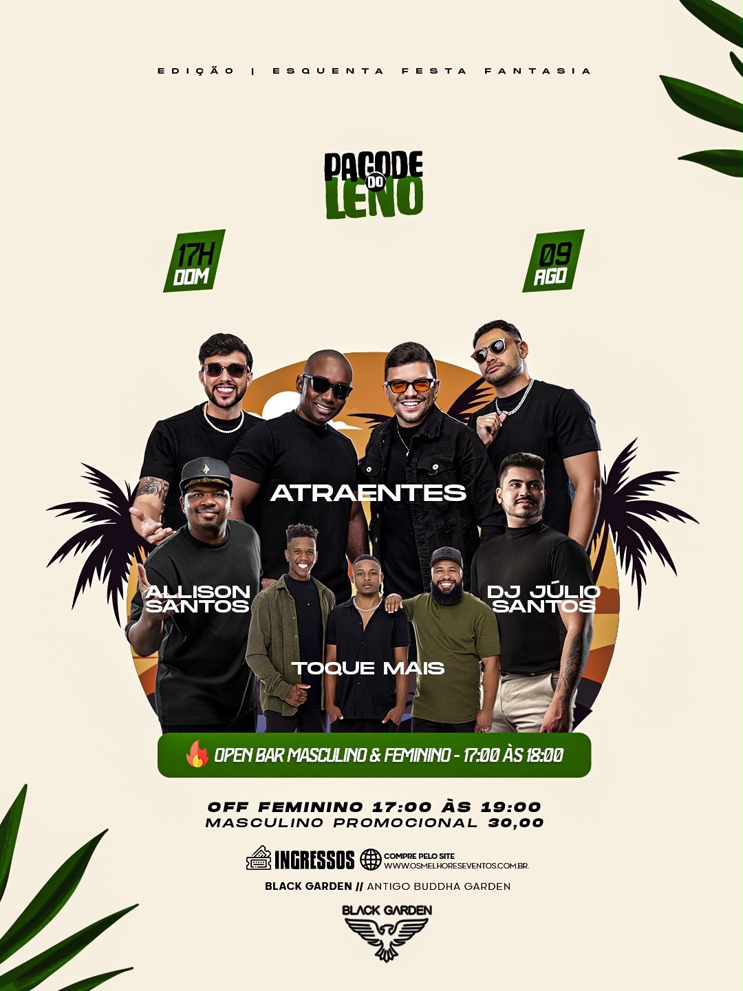 PAGODE DO LENO EDIÇÃO PRIMEIRO ESQUENTA PARA FESTA FANTASIA