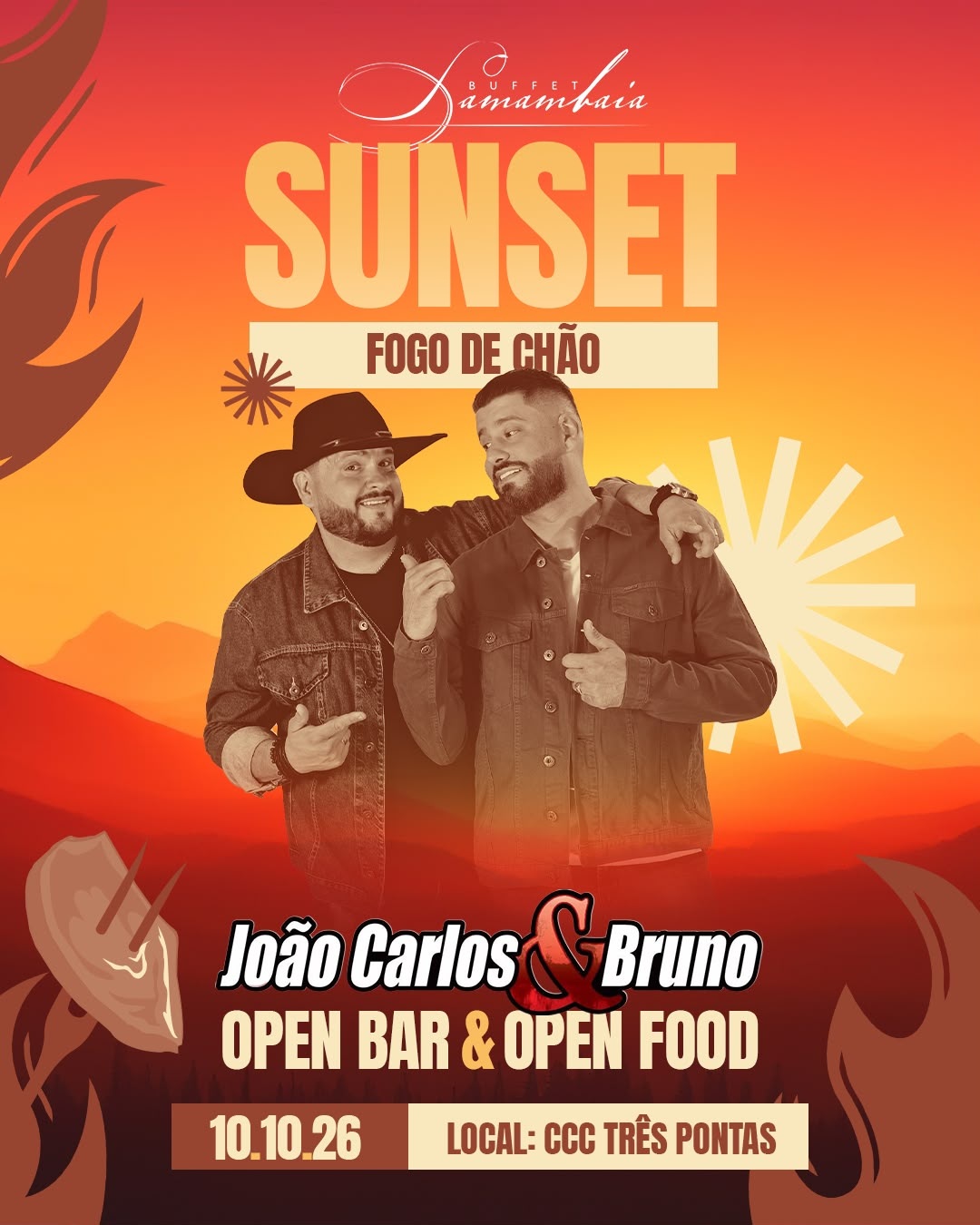 SUNSET FOGO DE CHÃO