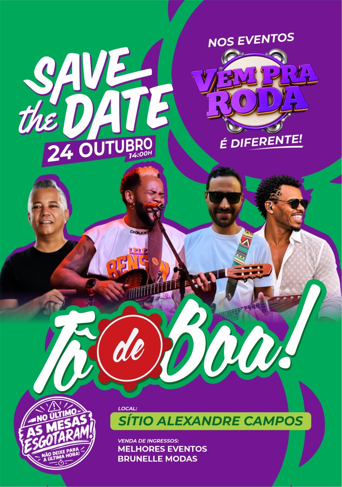 VEM PRA RODA- TÔ DE BOA